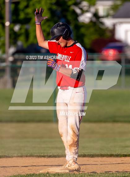 Thumbnail 3 in Connersville @ Franklin County (IHSAA 3A Section 29 Final) photogallery.