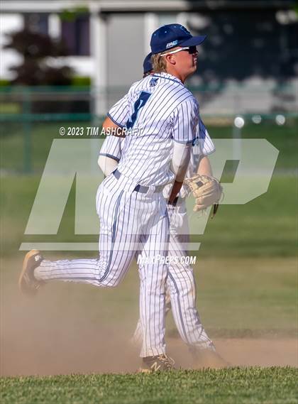 Thumbnail 2 in Connersville @ Franklin County (IHSAA 3A Section 29 Final) photogallery.