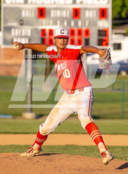 Thumbnail 1 in Connersville @ Franklin County (IHSAA 3A Section 29 Final) photogallery.