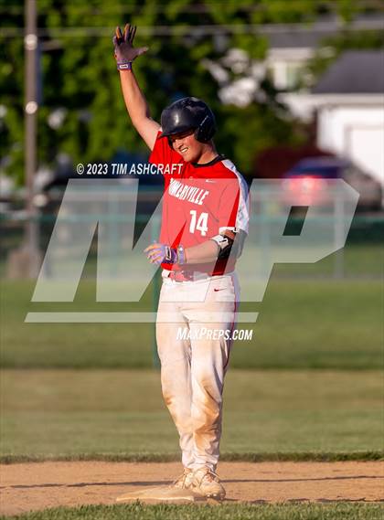 Thumbnail 2 in Connersville @ Franklin County (IHSAA 3A Section 29 Final) photogallery.