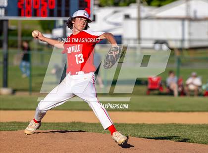 Thumbnail 2 in Connersville @ Franklin County (IHSAA 3A Section 29 Final) photogallery.