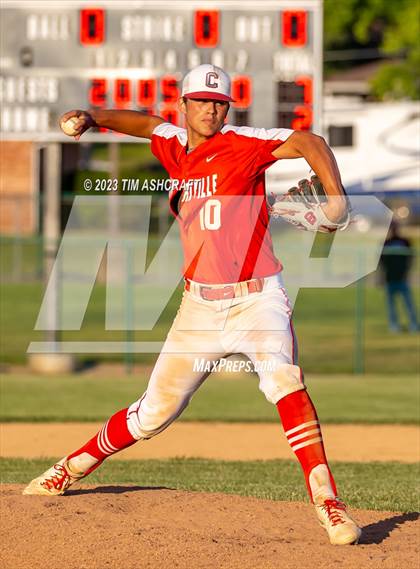 Thumbnail 2 in Connersville @ Franklin County (IHSAA 3A Section 29 Final) photogallery.