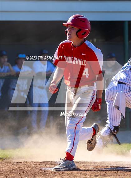 Thumbnail 3 in Connersville @ Franklin County (IHSAA 3A Section 29 Final) photogallery.