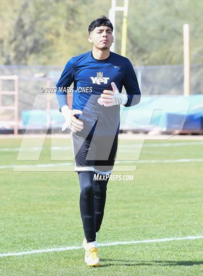 Thumbnail 1 in NFL Yet Academy @ Phoenix Country Day (AIA 3A Quarterfinal) photogallery.
