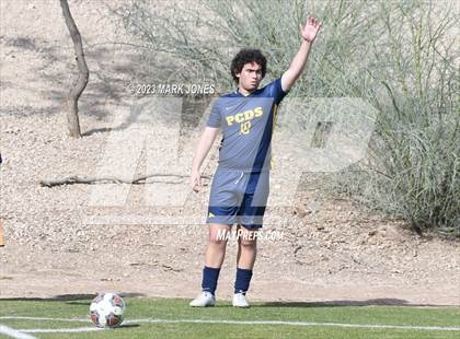 Thumbnail 1 in NFL Yet Academy @ Phoenix Country Day (AIA 3A Quarterfinal) photogallery.