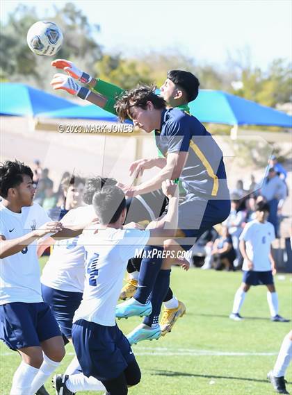 Thumbnail 2 in NFL Yet Academy @ Phoenix Country Day (AIA 3A Quarterfinal) photogallery.