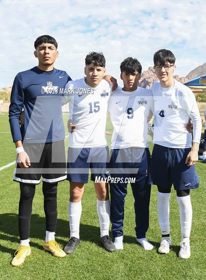 Thumbnail 1 in NFL Yet Academy @ Phoenix Country Day (AIA 3A Quarterfinal) photogallery.