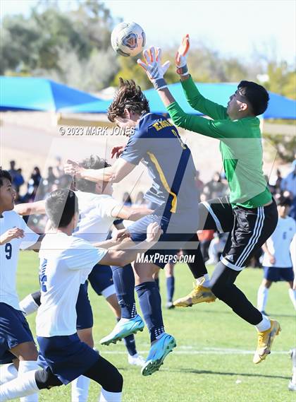 Thumbnail 1 in NFL Yet Academy @ Phoenix Country Day (AIA 3A Quarterfinal) photogallery.