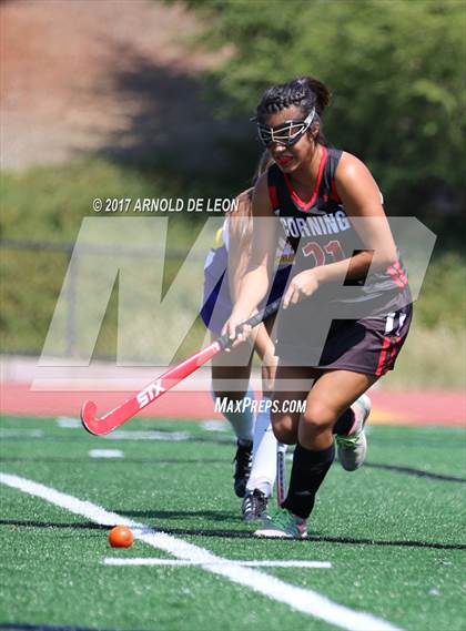 Thumbnail 2 in Monta Vista vs Corning (Longhorn Tournament) photogallery.
