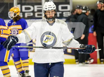Thumbnail 3 in Queensbury vs. Pelham Memorial  (NYSPHSAA D2 Semifinal) photogallery.