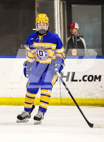 Thumbnail 2 in Queensbury vs. Pelham Memorial  (NYSPHSAA D2 Semifinal) photogallery.