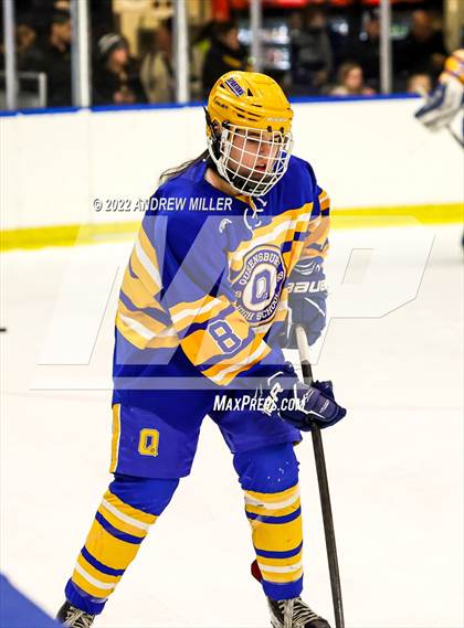 Thumbnail 3 in Queensbury vs. Pelham Memorial  (NYSPHSAA D2 Semifinal) photogallery.
