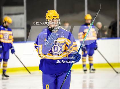 Thumbnail 3 in Queensbury vs. Pelham Memorial  (NYSPHSAA D2 Semifinal) photogallery.