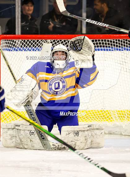 Thumbnail 2 in Queensbury vs. Pelham Memorial  (NYSPHSAA D2 Semifinal) photogallery.