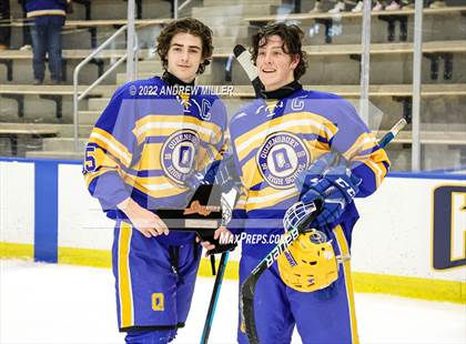 Thumbnail 2 in Queensbury vs. Pelham Memorial  (NYSPHSAA D2 Semifinal) photogallery.