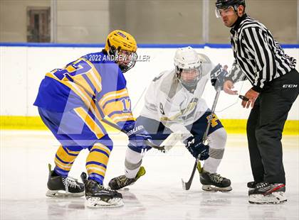 Thumbnail 3 in Queensbury vs. Pelham Memorial  (NYSPHSAA D2 Semifinal) photogallery.
