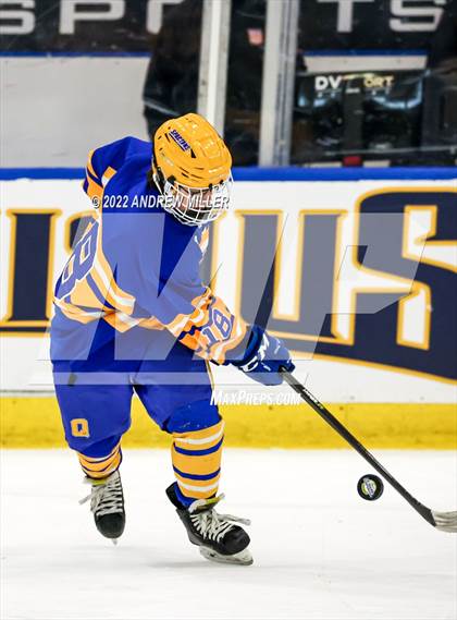 Thumbnail 2 in Queensbury vs. Pelham Memorial  (NYSPHSAA D2 Semifinal) photogallery.