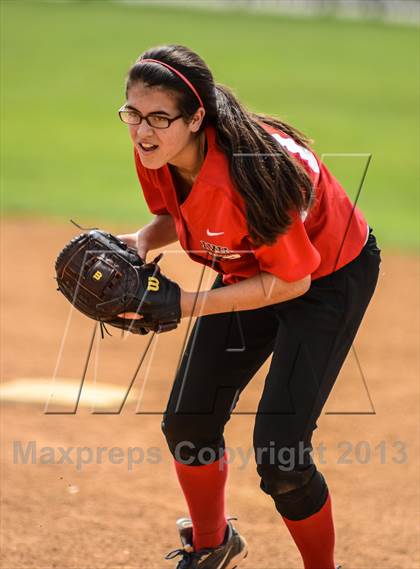 Thumbnail 3 in Incarnate Word Academy @ Bishop Lynch (TAPPS 5A Round 1) photogallery.