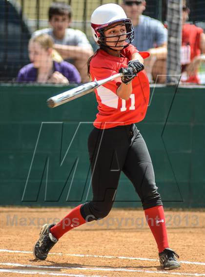 Thumbnail 3 in Incarnate Word Academy @ Bishop Lynch (TAPPS 5A Round 1) photogallery.