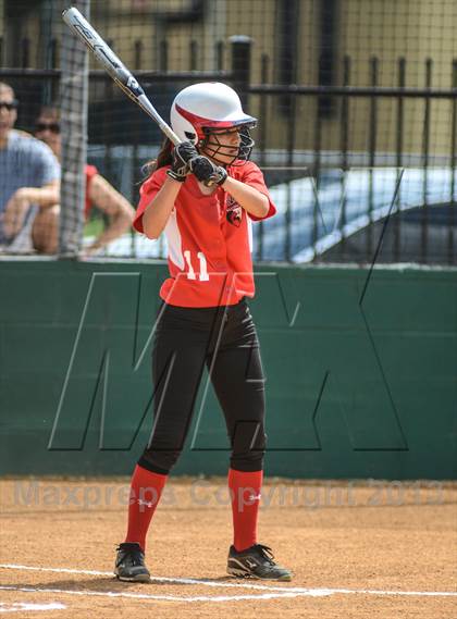Thumbnail 3 in Incarnate Word Academy @ Bishop Lynch (TAPPS 5A Round 1) photogallery.