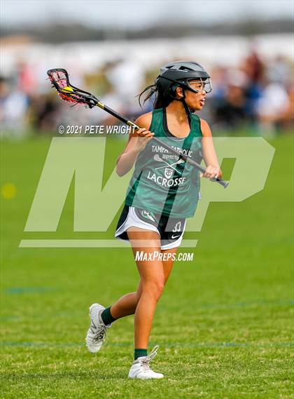 Thumbnail 2 in Lakewood Ranch vs Tampa Catholic photogallery.
