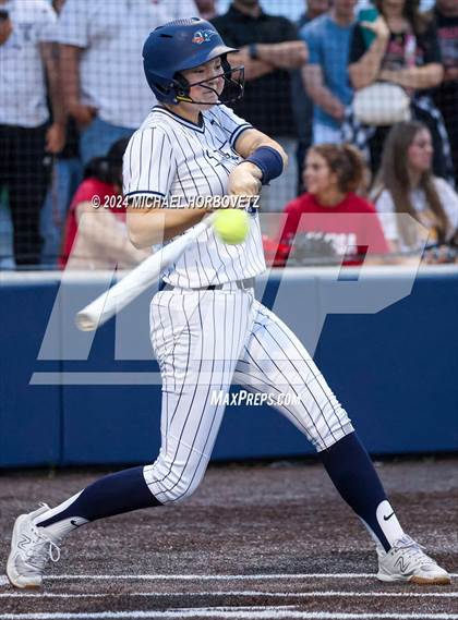 Thumbnail 1 in Melissa vs Wakeland (UIL 5A Softball Regional Semi-Final) photogallery.