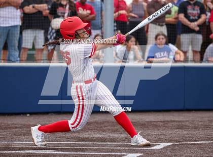 Thumbnail 3 in Melissa vs Wakeland (UIL 5A Softball Regional Semi-Final) photogallery.