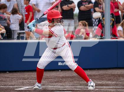 Thumbnail 3 in Melissa vs Wakeland (UIL 5A Softball Regional Semi-Final) photogallery.
