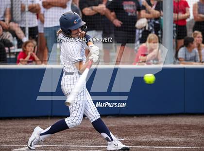 Thumbnail 2 in Melissa vs Wakeland (UIL 5A Softball Regional Semi-Final) photogallery.