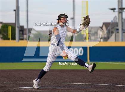Thumbnail 2 in Melissa vs Wakeland (UIL 5A Softball Regional Semi-Final) photogallery.