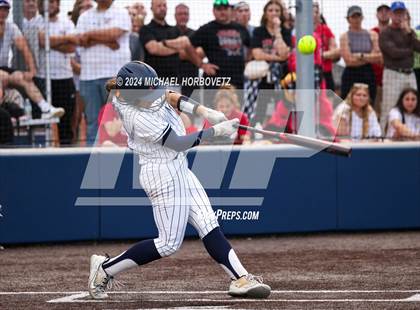 Thumbnail 2 in Melissa vs Wakeland (UIL 5A Softball Regional Semi-Final) photogallery.