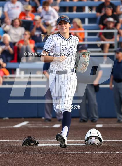 Thumbnail 2 in Melissa vs Wakeland (UIL 5A Softball Regional Semi-Final) photogallery.