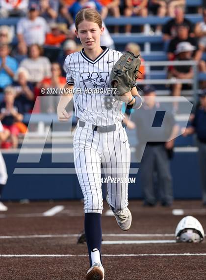 Thumbnail 1 in Melissa vs Wakeland (UIL 5A Softball Regional Semi-Final) photogallery.