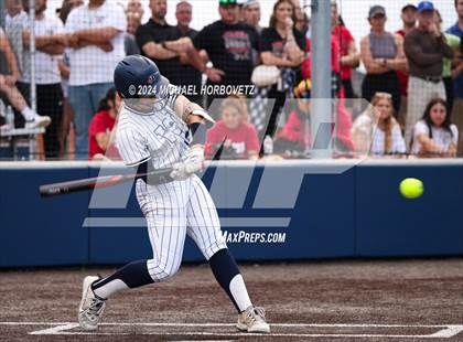 Thumbnail 1 in Melissa vs Wakeland (UIL 5A Softball Regional Semi-Final) photogallery.