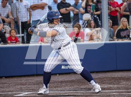 Thumbnail 3 in Melissa vs Wakeland (UIL 5A Softball Regional Semi-Final) photogallery.