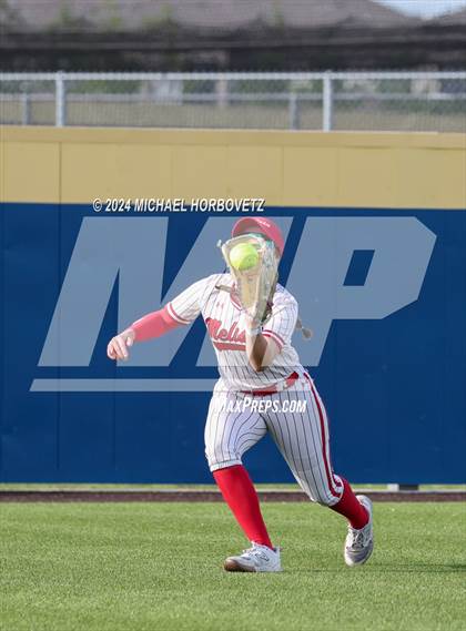 Thumbnail 2 in Melissa vs Wakeland (UIL 5A Softball Regional Semi-Final) photogallery.
