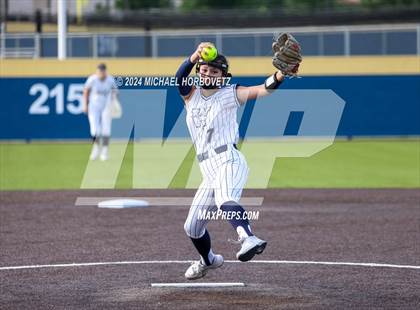 Thumbnail 2 in Melissa vs Wakeland (UIL 5A Softball Regional Semi-Final) photogallery.