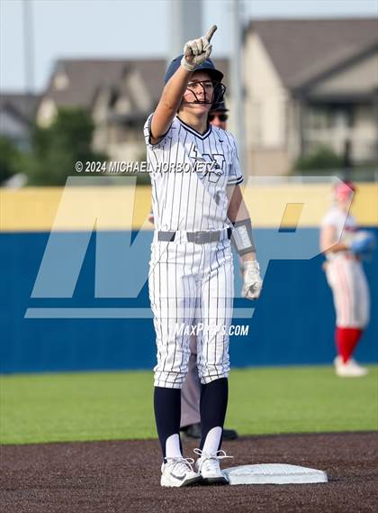 Thumbnail 3 in Melissa vs Wakeland (UIL 5A Softball Regional Semi-Final) photogallery.