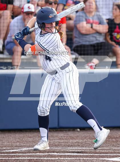 Thumbnail 3 in Melissa vs Wakeland (UIL 5A Softball Regional Semi-Final) photogallery.