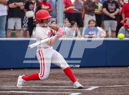 Thumbnail 2 in Melissa vs Wakeland (UIL 5A Softball Regional Semi-Final) photogallery.