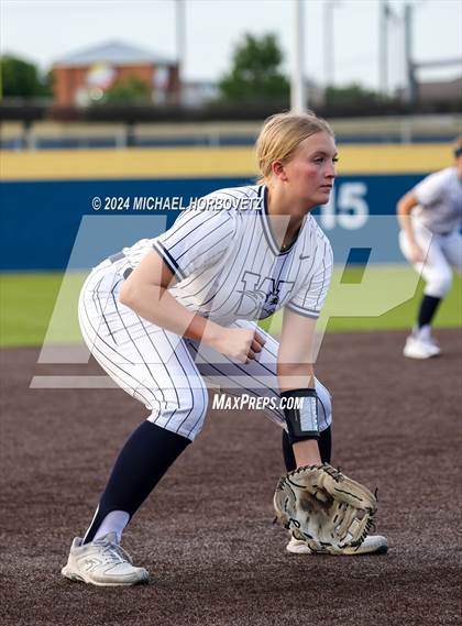 Thumbnail 2 in Melissa vs Wakeland (UIL 5A Softball Regional Semi-Final) photogallery.