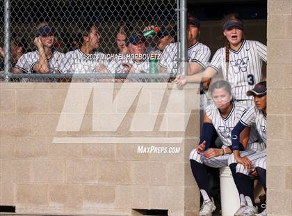 Thumbnail 3 in Melissa vs Wakeland (UIL 5A Softball Regional Semi-Final) photogallery.