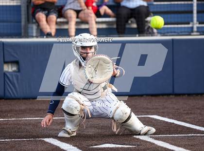 Thumbnail 2 in Melissa vs Wakeland (UIL 5A Softball Regional Semi-Final) photogallery.