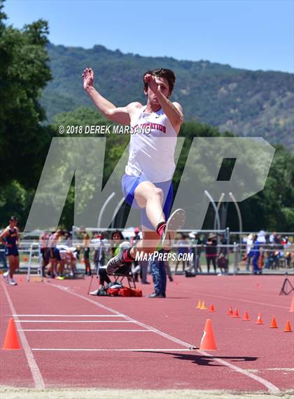 Thumbnail 2 in CIF CCS Trials (Boys Long Jump) photogallery.