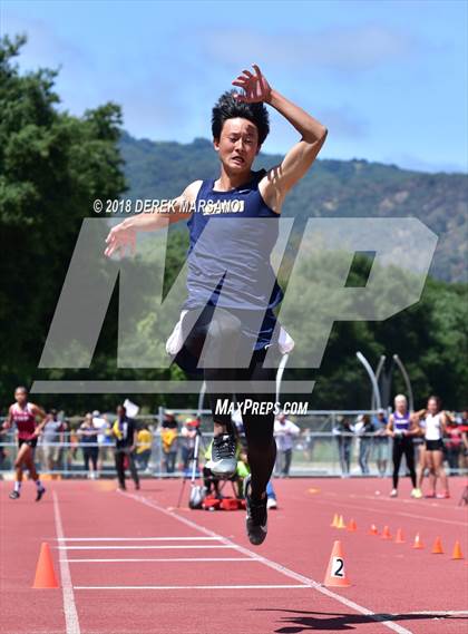 Thumbnail 2 in CIF CCS Trials (Boys Long Jump) photogallery.