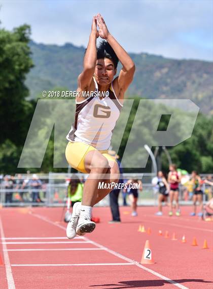 Thumbnail 1 in CIF CCS Trials (Boys Long Jump) photogallery.