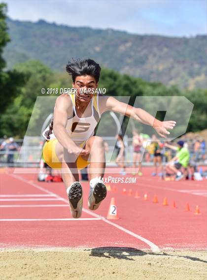 Thumbnail 2 in CIF CCS Trials (Boys Long Jump) photogallery.