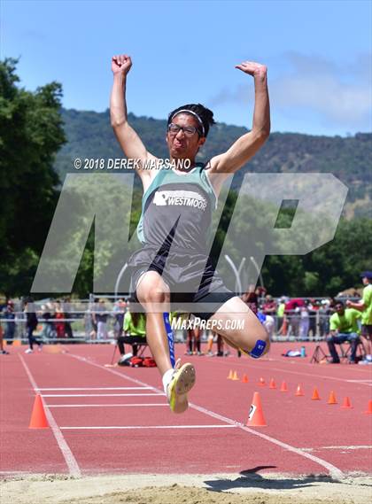 Thumbnail 2 in CIF CCS Trials (Boys Long Jump) photogallery.