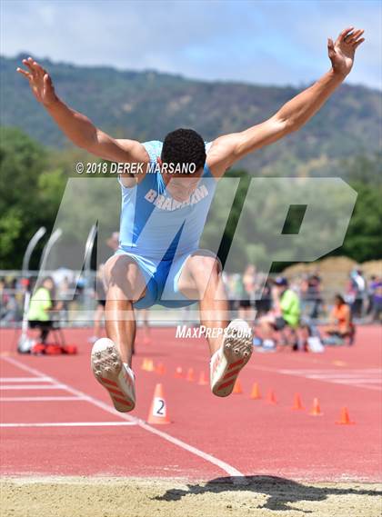 Thumbnail 2 in CIF CCS Trials (Boys Long Jump) photogallery.