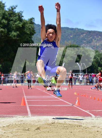 Thumbnail 1 in CIF CCS Trials (Boys Long Jump) photogallery.
